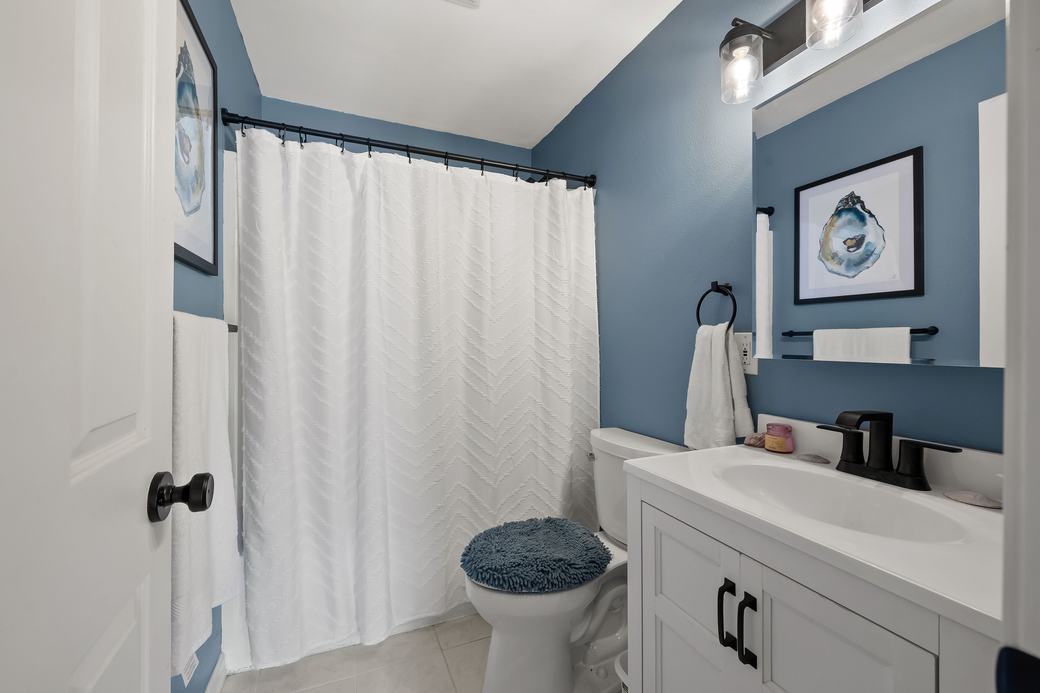 Bathroom after