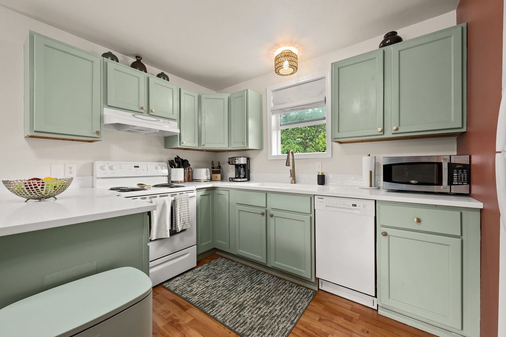 Kitchen after